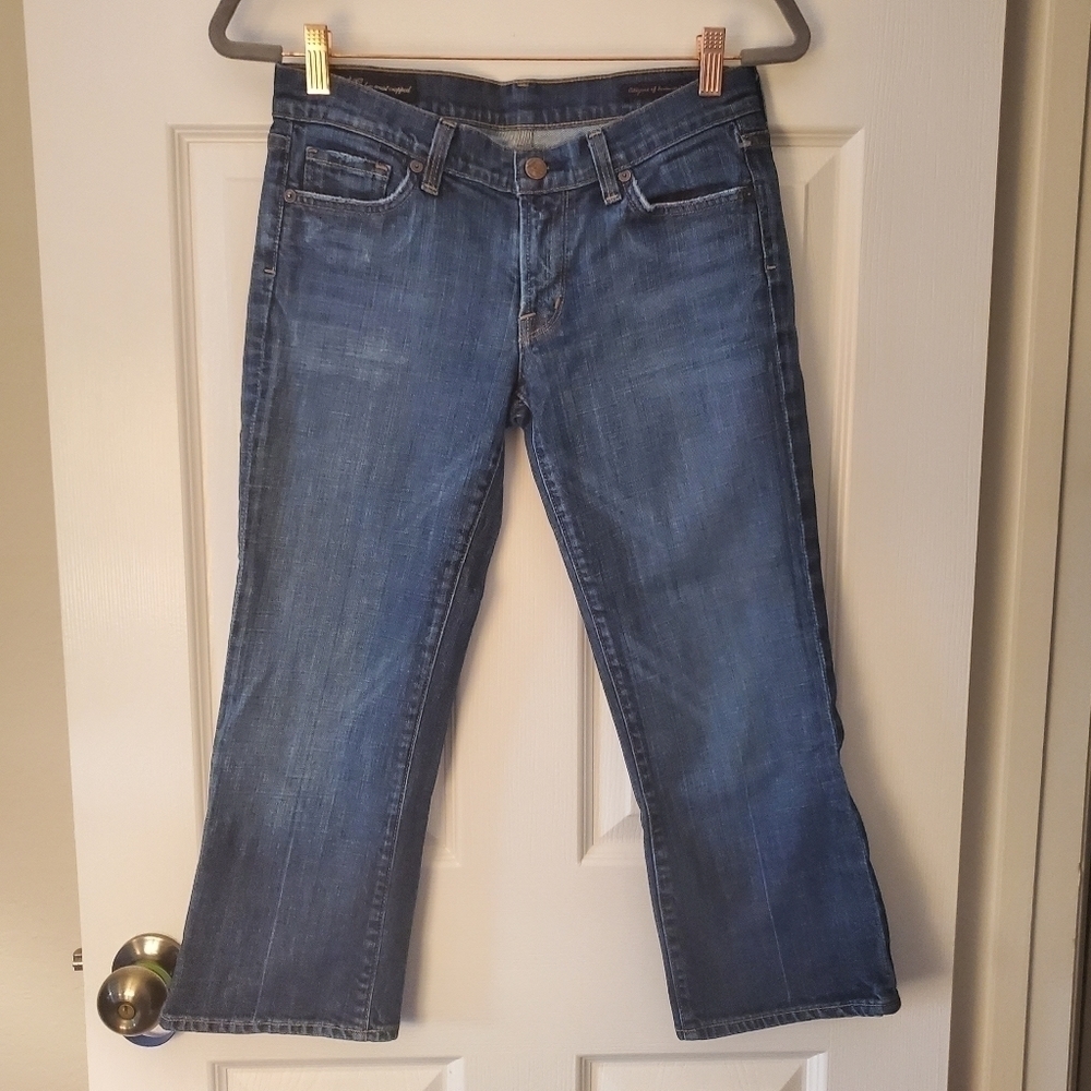 Citizens of Humanity low waist cropped "Kelly #063" Stretch Size 28